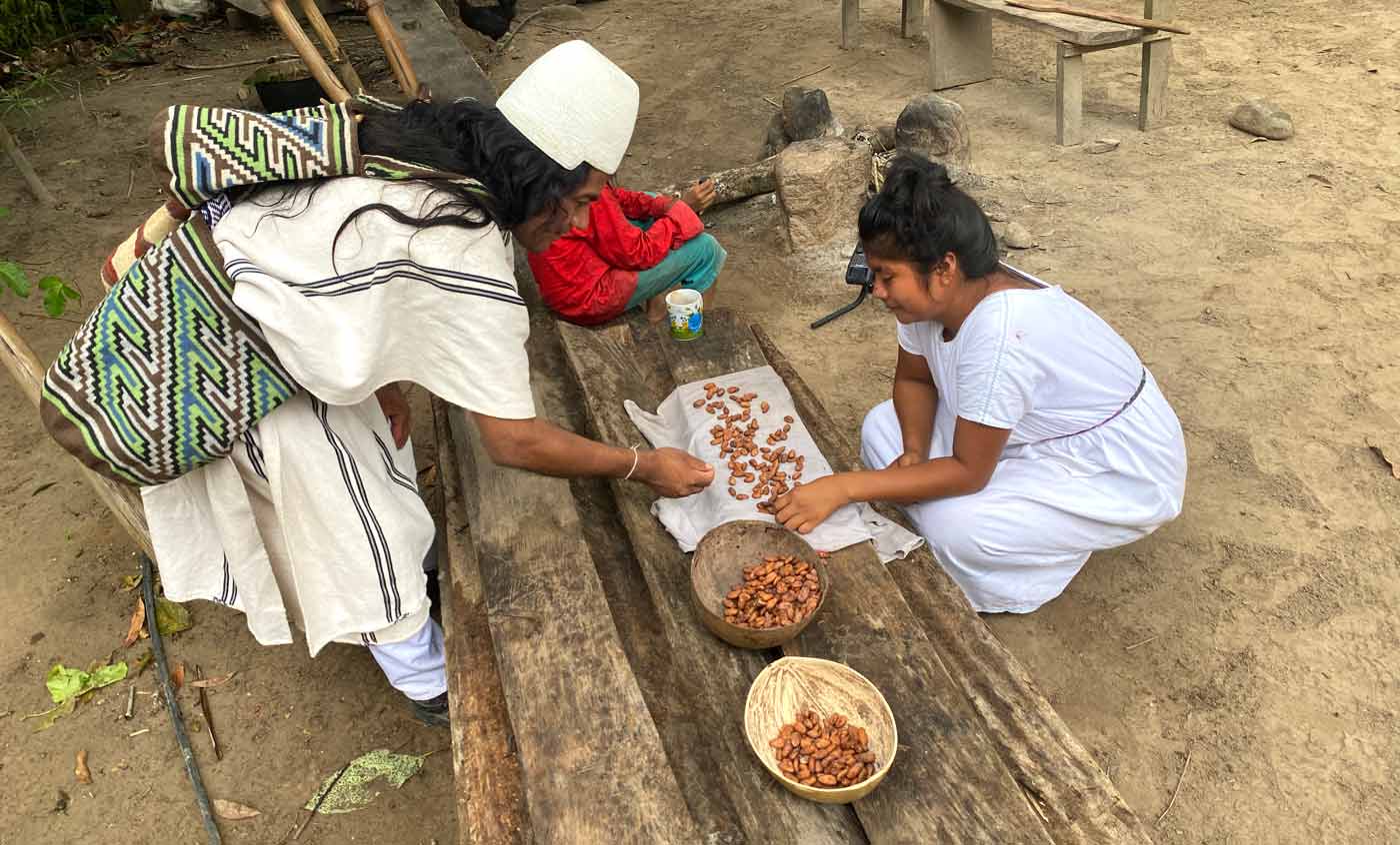 Ceremonial Cacao Paste – Sierra Nevada, Arhuaco Indigenous Grown